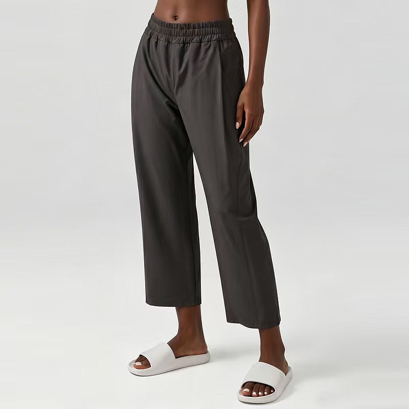 Wide leg loose casual pants E1259