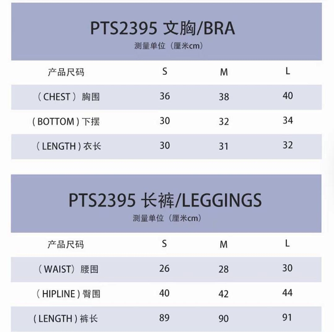 T588-1157 Women's sports leggings set