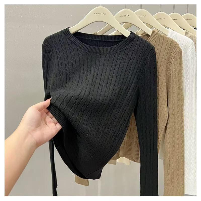 T588-744 Vintage Fried Dough Twists knit interior-PDDYF