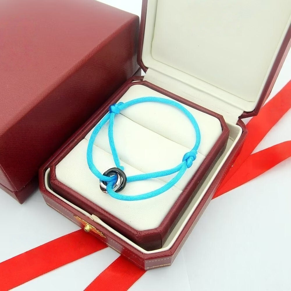 T588-705 Hand rope jewelry bracelet   -SS