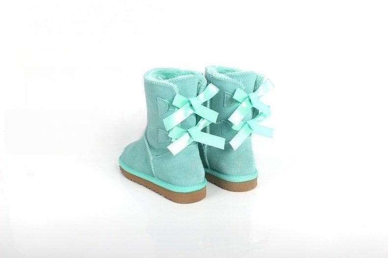 T588-789 Tall snow boots with thickened sole for warmth