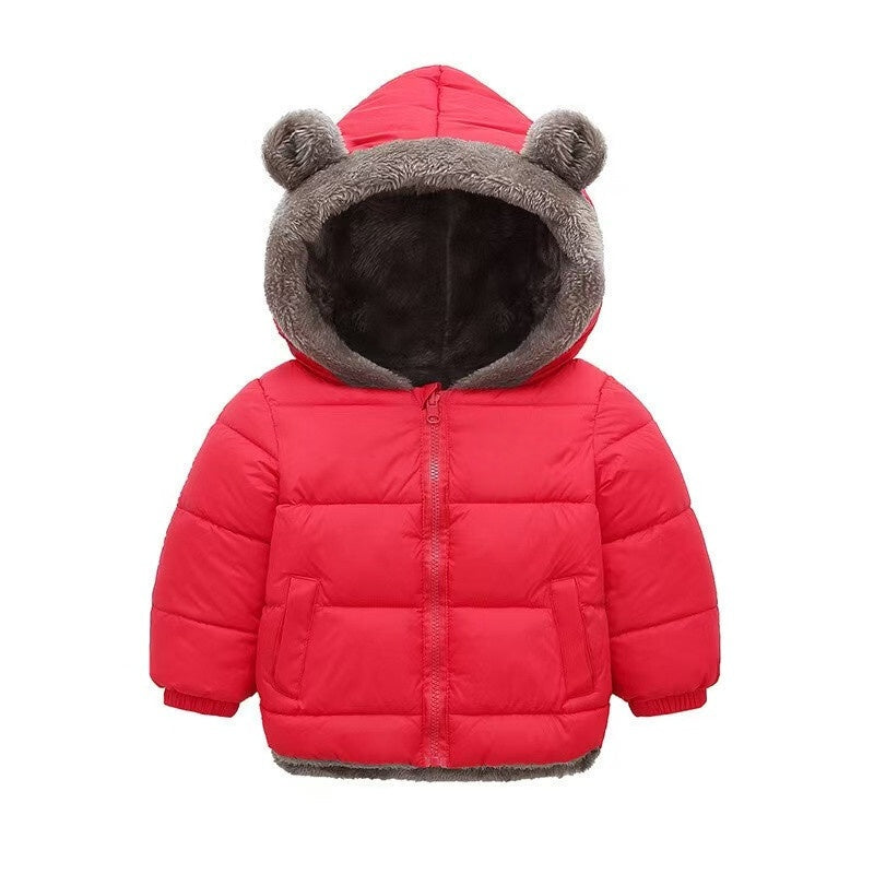 T588-813 Children's lamb wool cotton coat jacket