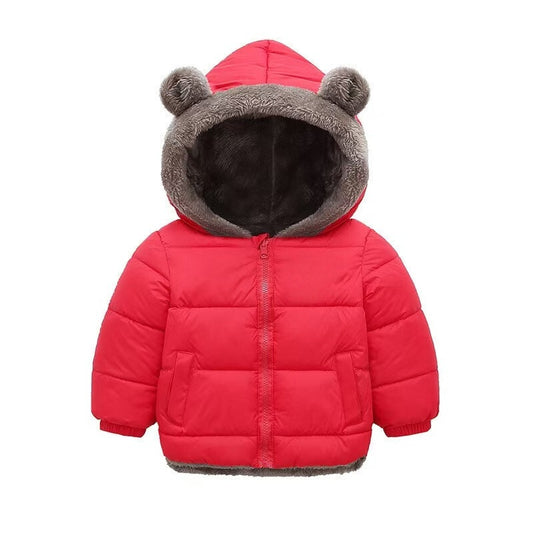 T588-813 Children's lamb wool cotton coat jacket