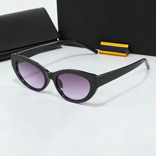 T588-1072  Cat's Eye Gradient Sunshade Sunglasses Fashionable and Versatile