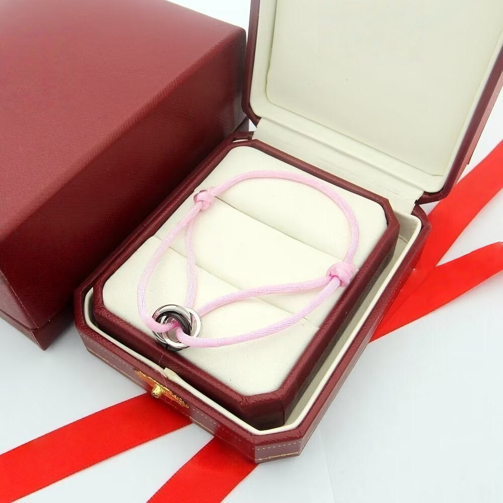 T588-705 Hand rope jewelry bracelet   -SS