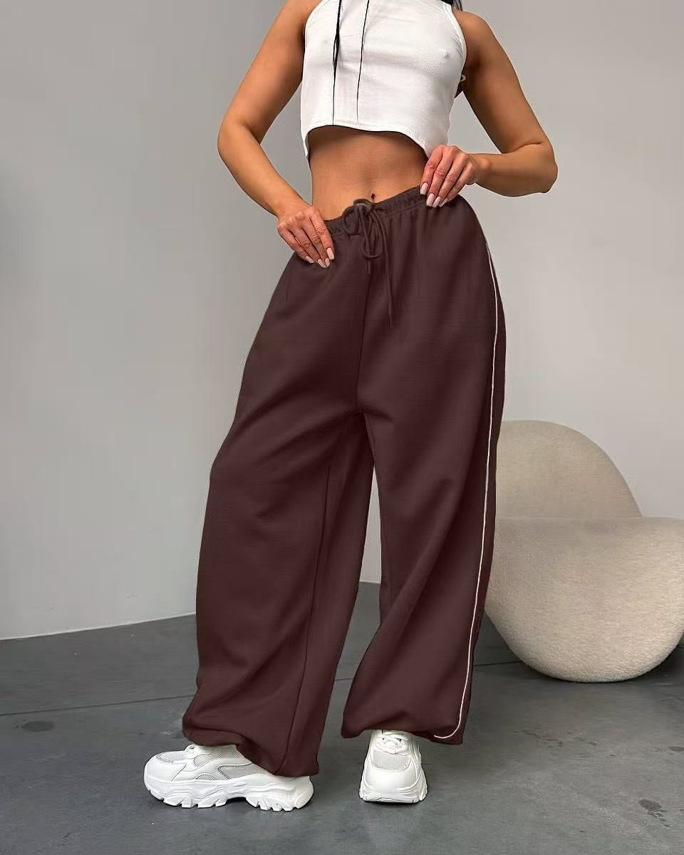 T588-910 Loose and comfortable women's sports pants