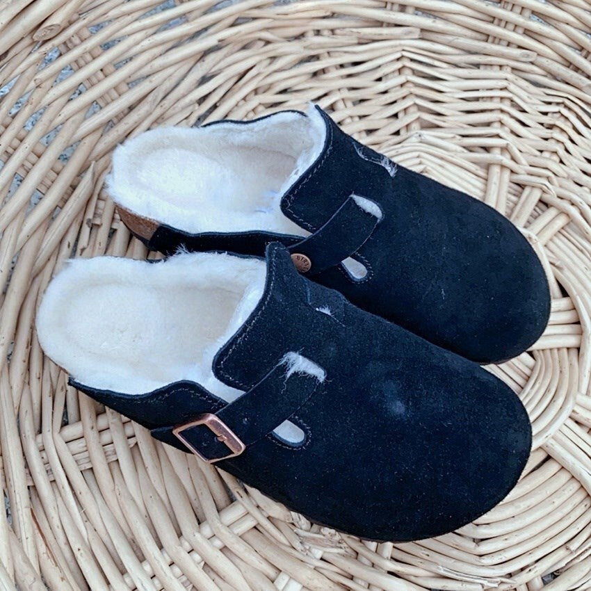 T588-589  Add velvet to increase the height, thick bottom, and half toe support-PDDXZ