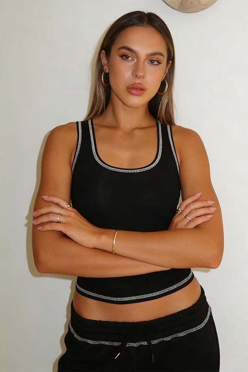 T588-848 Sports suit with casual wide legs