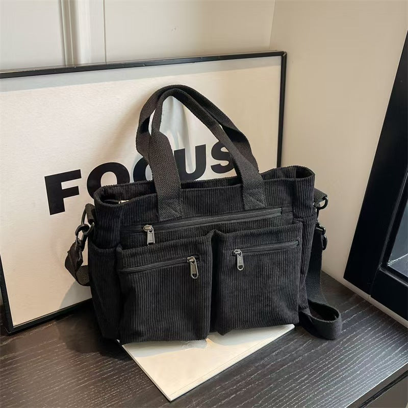 T588-1184  Single shoulder large capacity commuting leisure crossbody bag