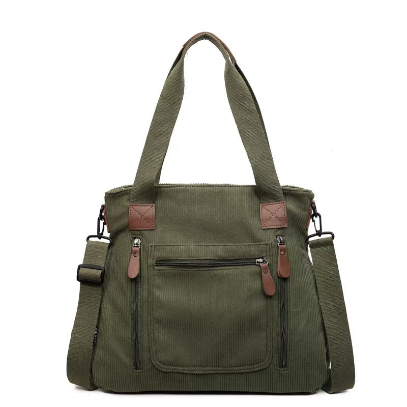T588-1185 Large capacity single shoulder casual diagonal cross bag