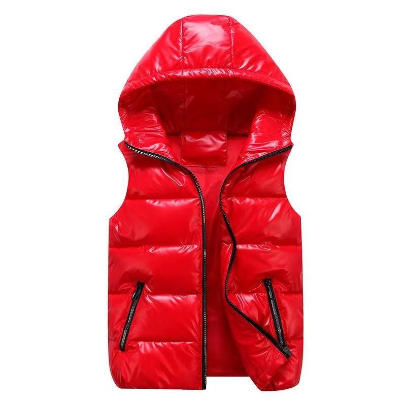 T588-738  Winter shiny cotton vest for children and adults