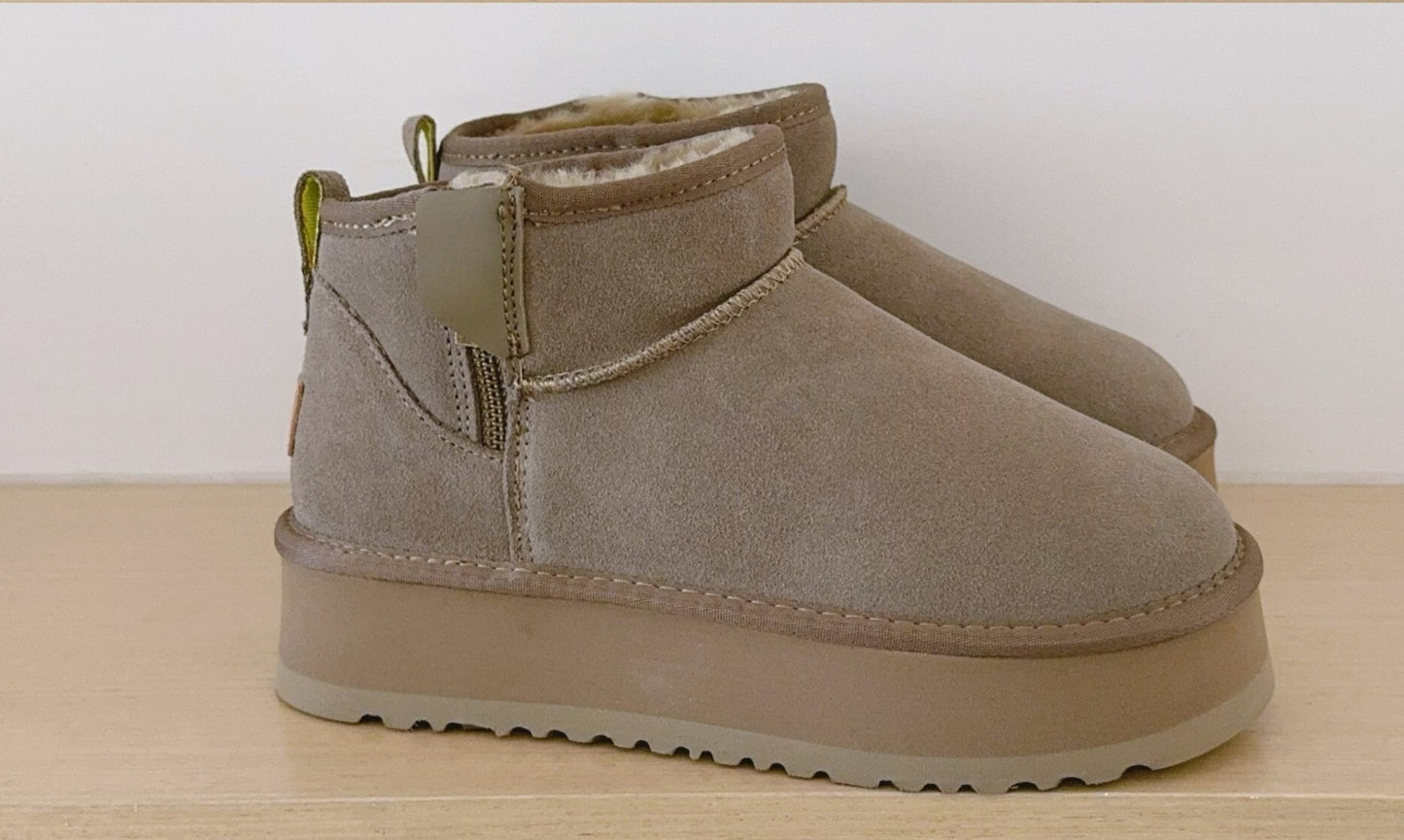 T588-842  Comfortable classic velvet cotton shoes