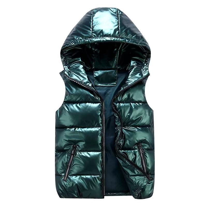 T588-738  Winter shiny cotton vest for children and adults