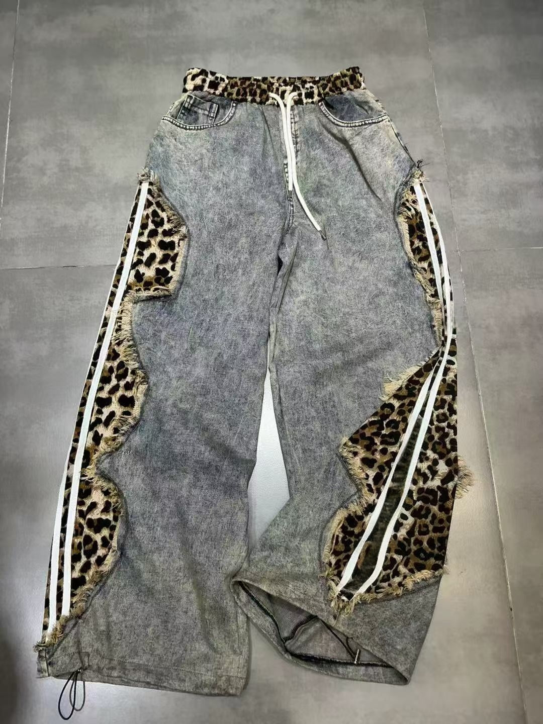 T588-1197  Sports loose casual wide leg pants