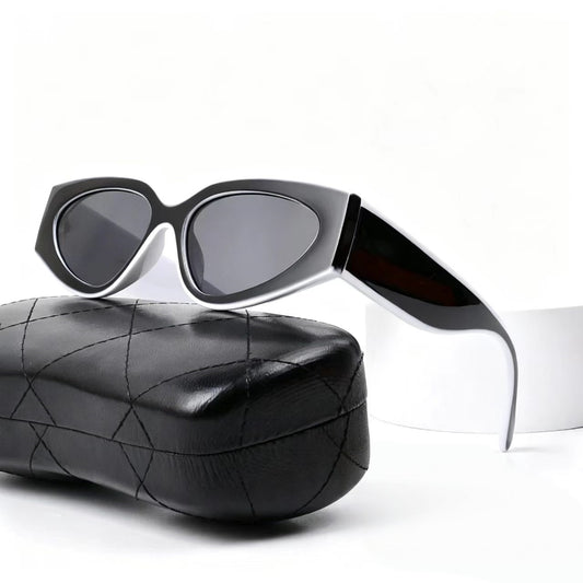 Cat eye sunglasses with personalized UV protection  E1007