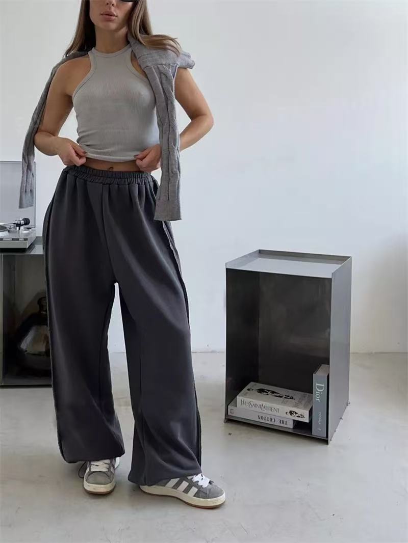 T588-852  Street style loose casual pants