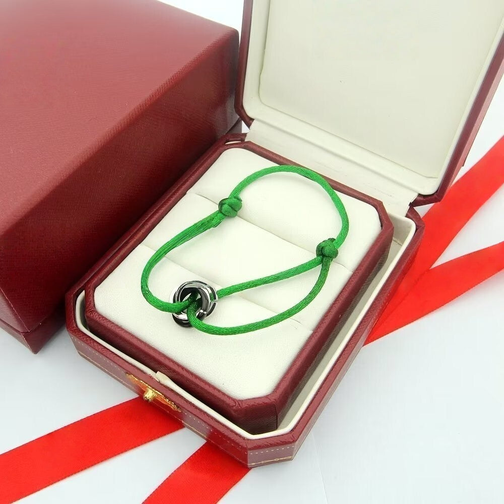 T588-705 Hand rope jewelry bracelet   -SS