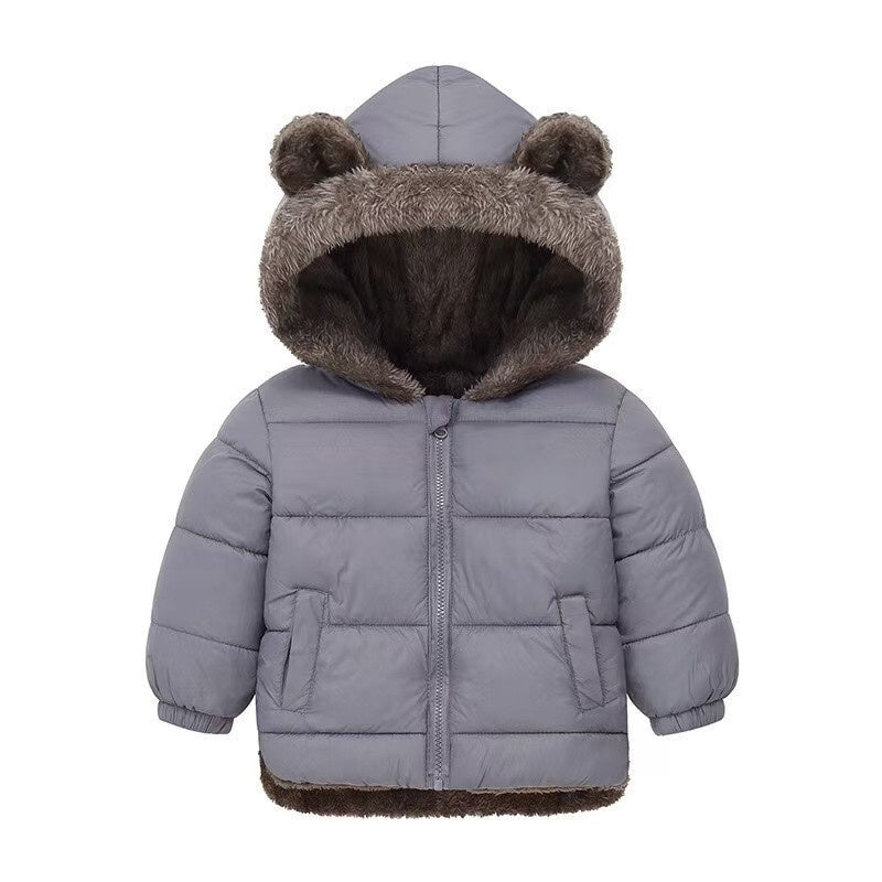 T588-813 Children's lamb wool cotton coat jacket