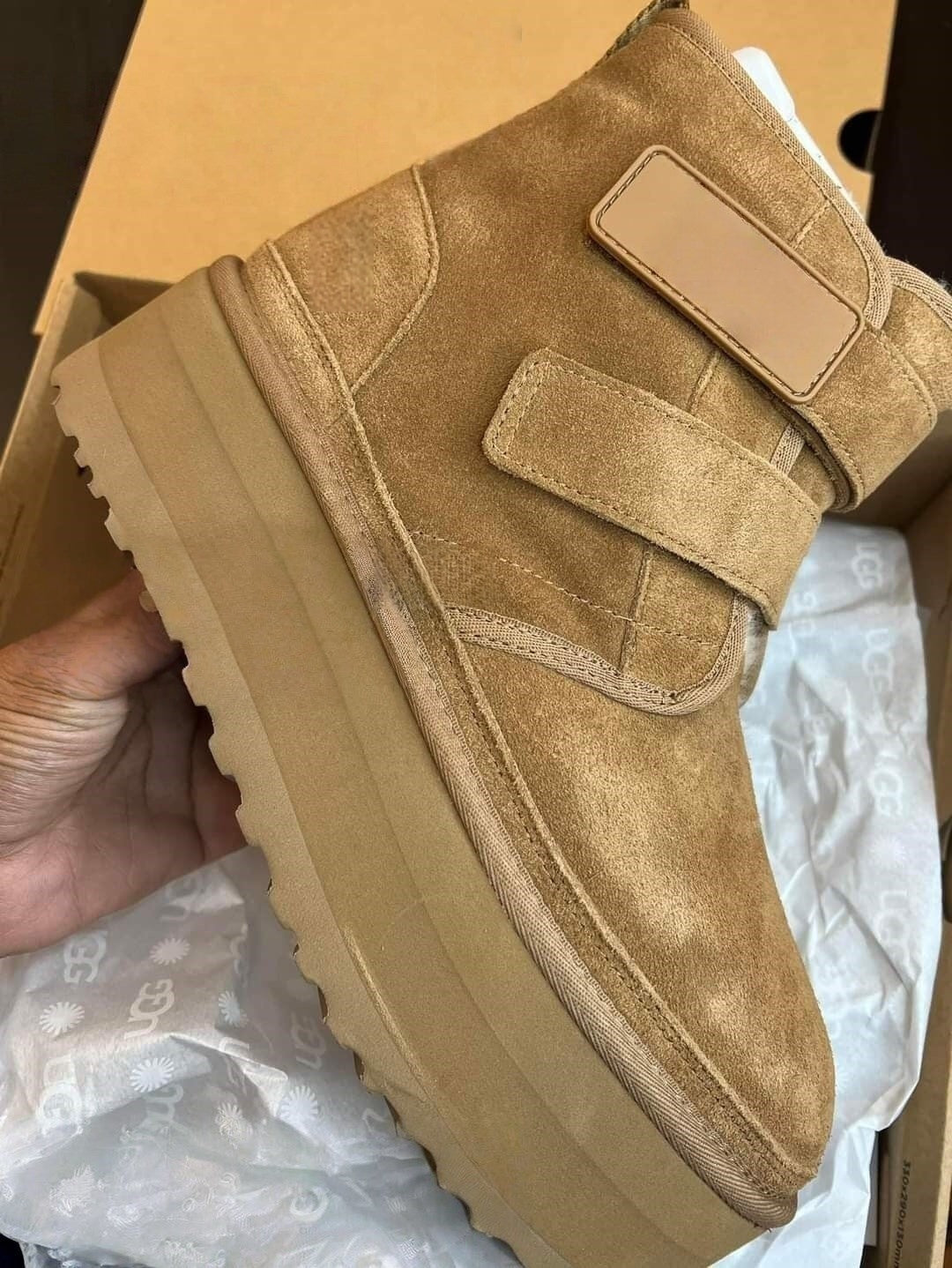 T588-714 Warm snow boots with thick soles and height increasing cotton shoes -TG