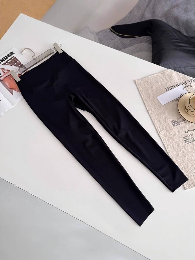 T588-1042 Summer new solid color fitness yoga slimming and comfortable women's pants