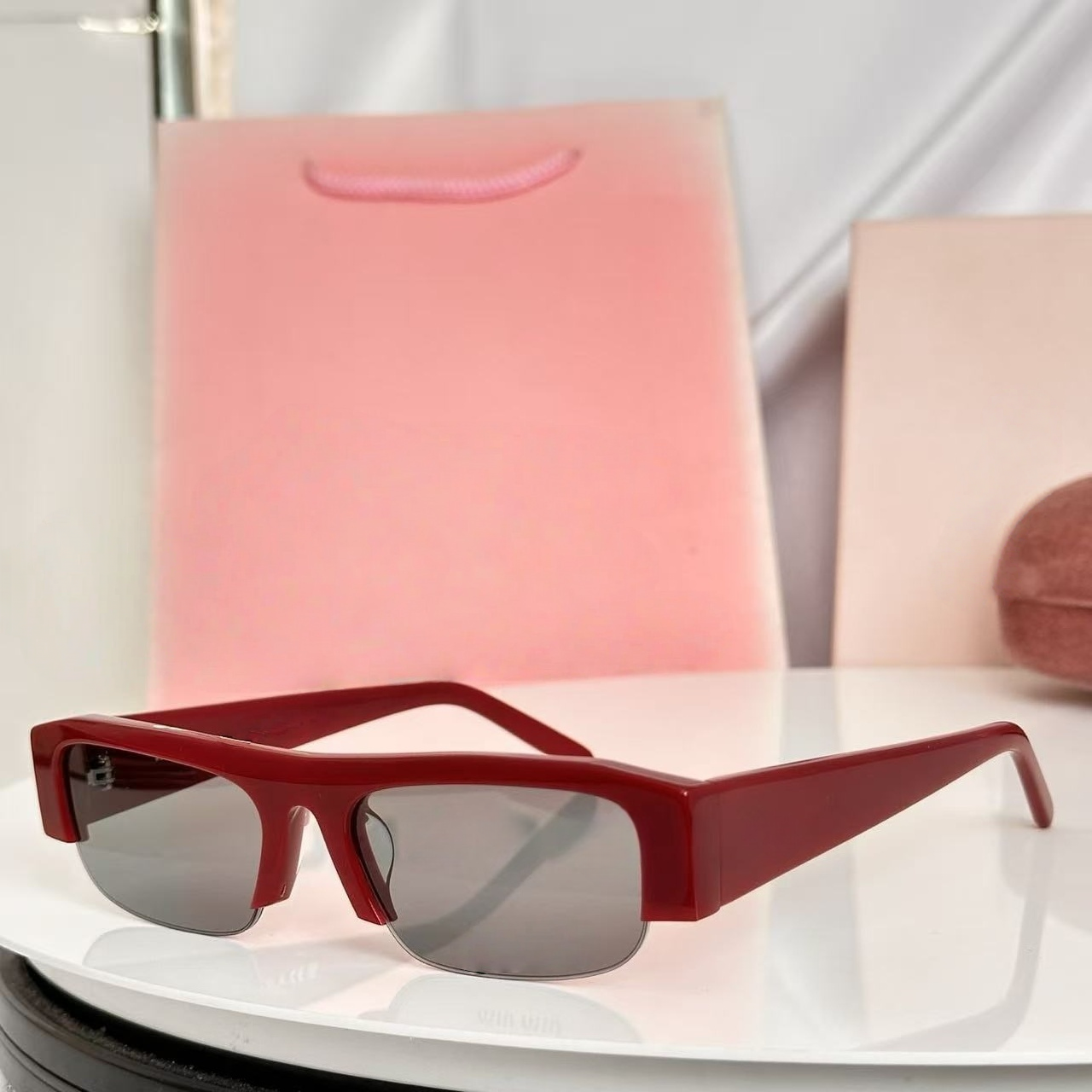 T588-1194   Light blocking, personalized, and versatile half frame glasses