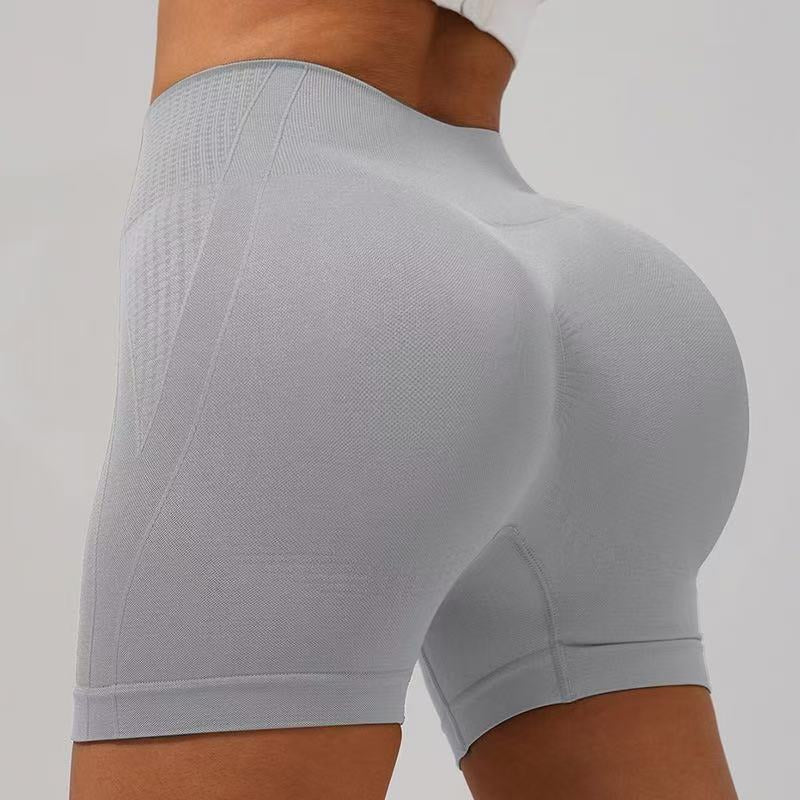 T588-1154 Hip lifting shorts for exercise, tight fitting yoga, fitness shorts