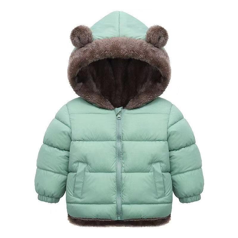 T588-813 Children's lamb wool cotton coat jacket