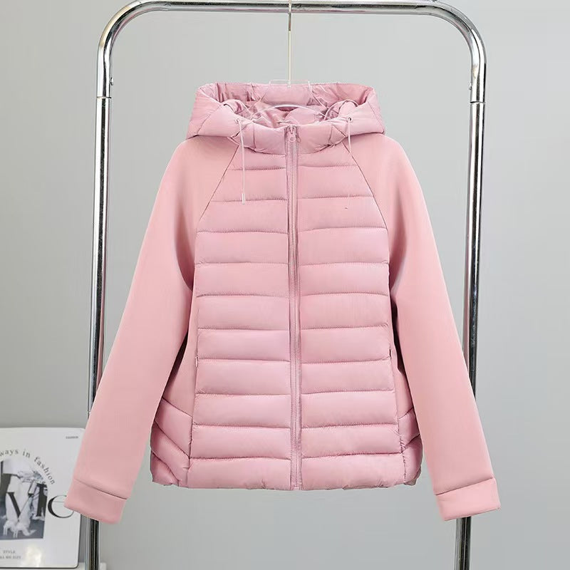 T588-743  Splicing new long coat for slim fit-GYYF