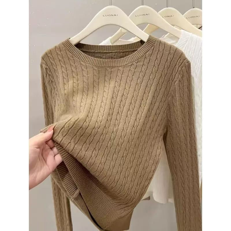 T588-744 Vintage Fried Dough Twists knit interior-PDDYF