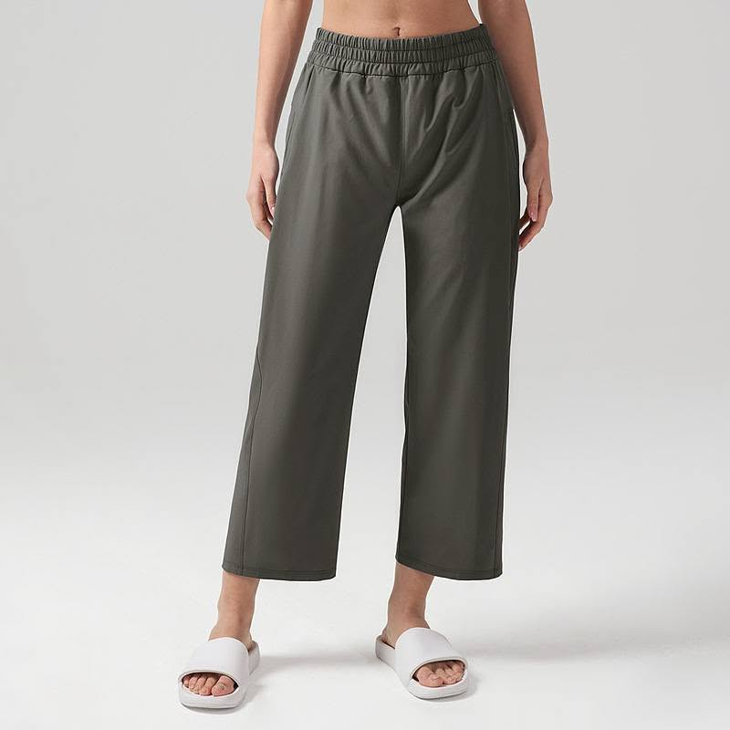 Wide leg loose casual pants E1259