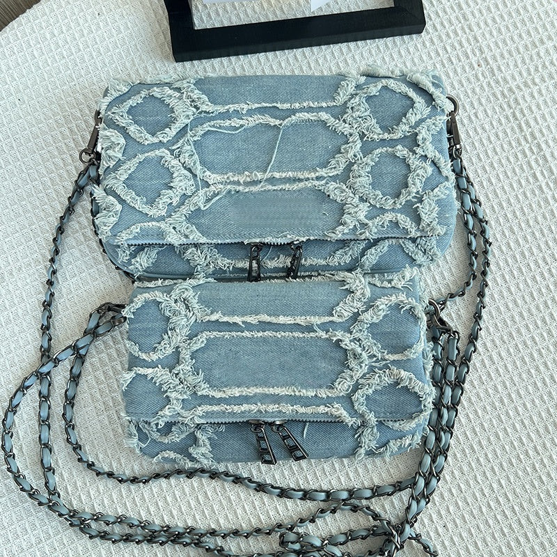 T588-810  Cowboy diagonal cross backpack for women's fashion