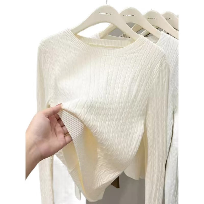 T588-744 Vintage Fried Dough Twists knit interior-PDDYF