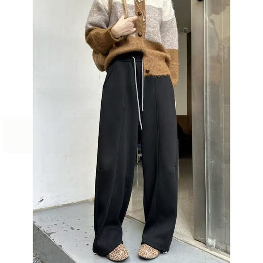 T588-631 -Casual loose wide leg pants-1688YF