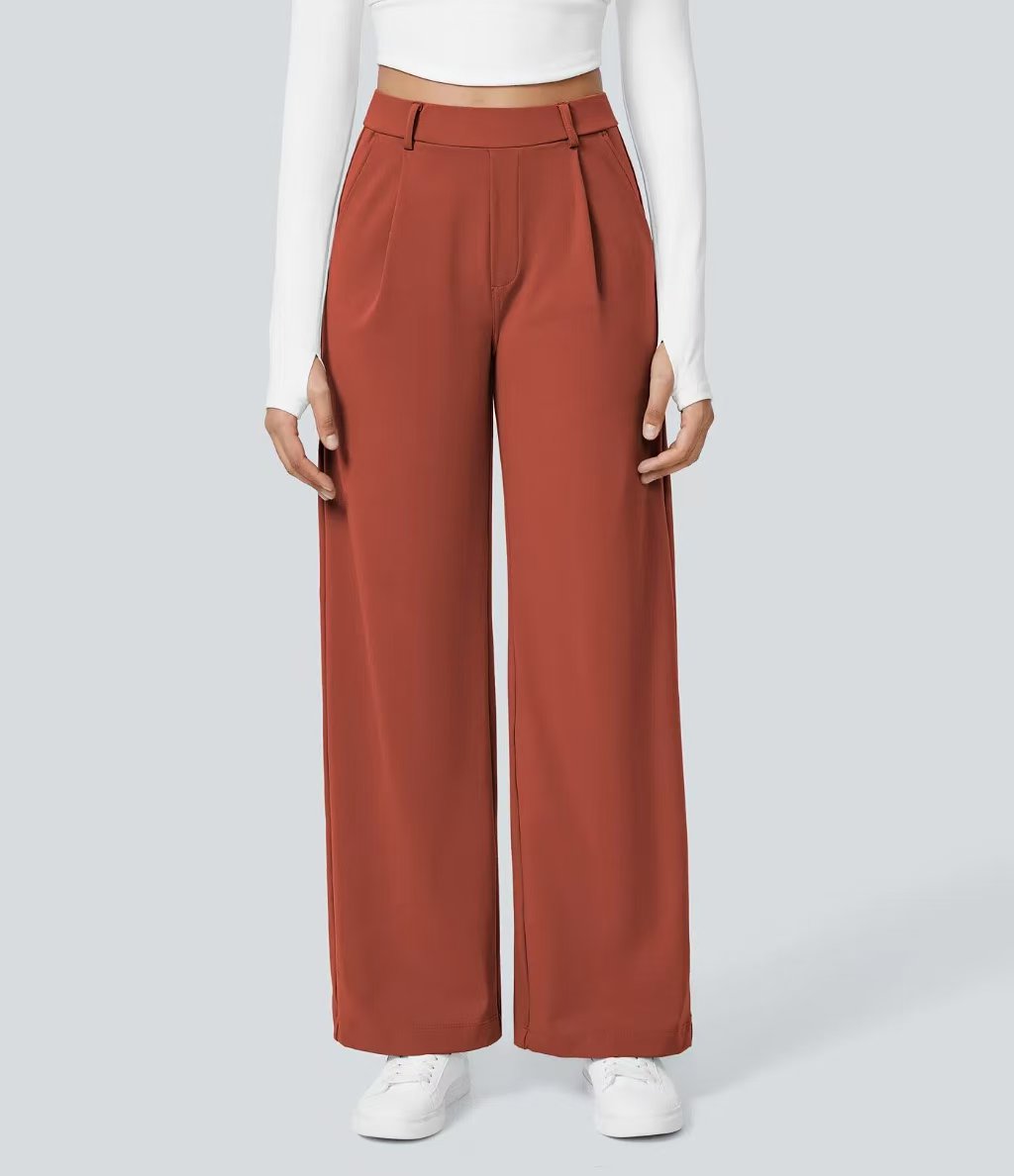 T588-904 Suit pants, outdoor sports and casual pocket pants, loose fit