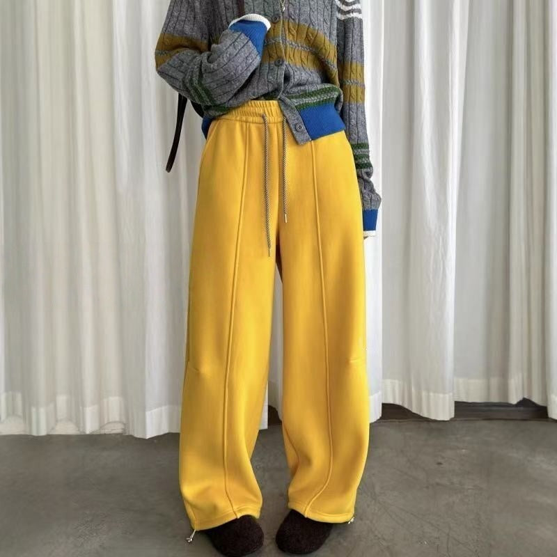 T588-631 -Casual loose wide leg pants-1688YF