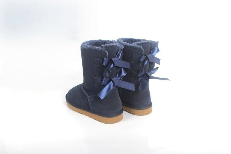 T588-789 Tall snow boots with thickened sole for warmth