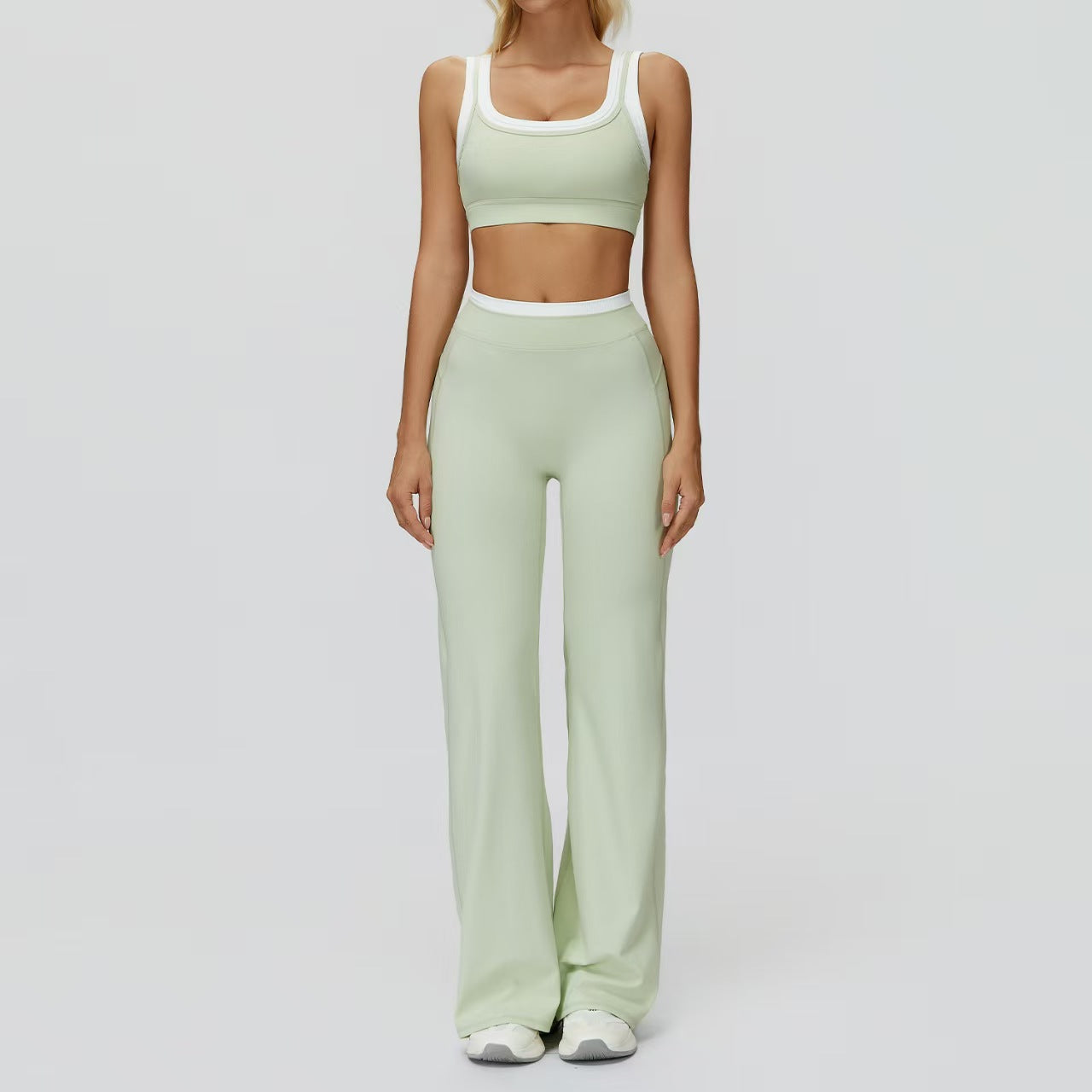 T588-917   High waisted outdoor leisure versatile fitness suit