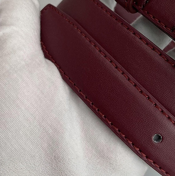 T588-1129  Solid color belt is fashionable and versatile