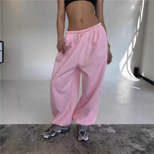 T588-910 Loose and comfortable women's sports pants