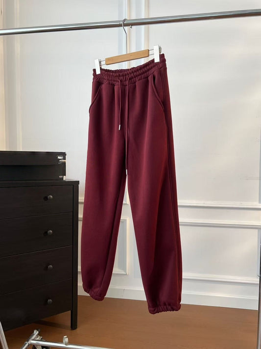 T588-719  Classic and minimalist casual ankle sweatpants-1688YF