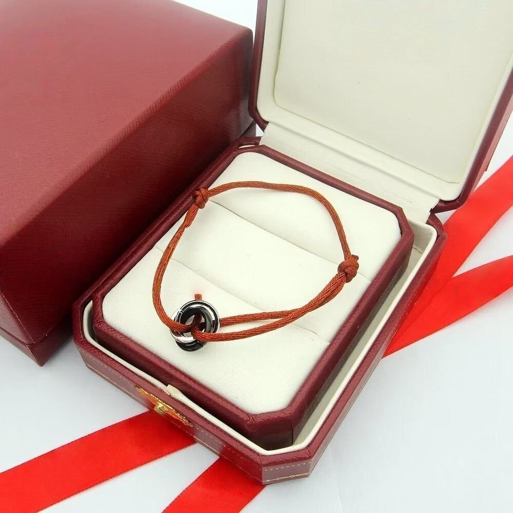 T588-705 Hand rope jewelry bracelet   -SS