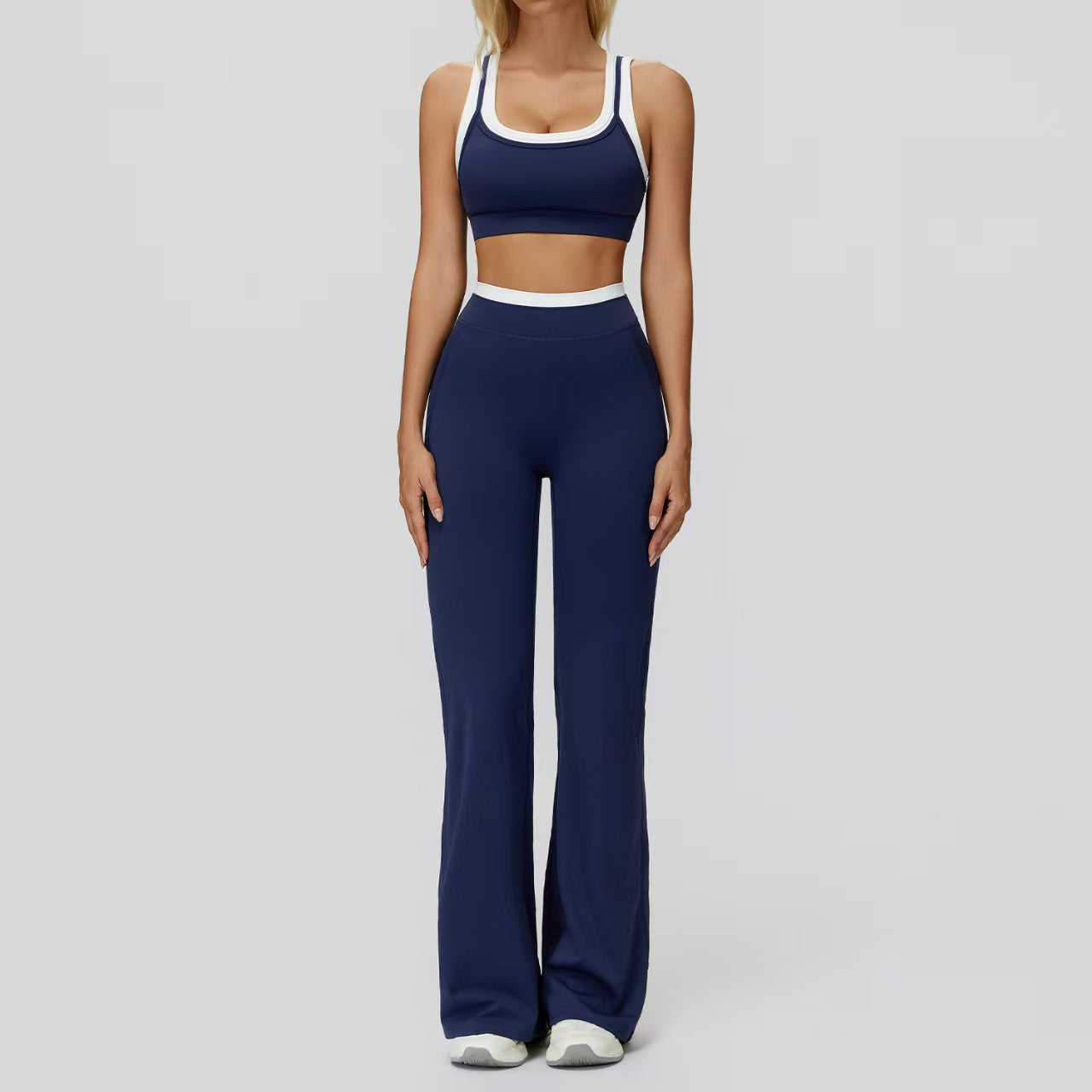 T588-917   High waisted outdoor leisure versatile fitness suit
