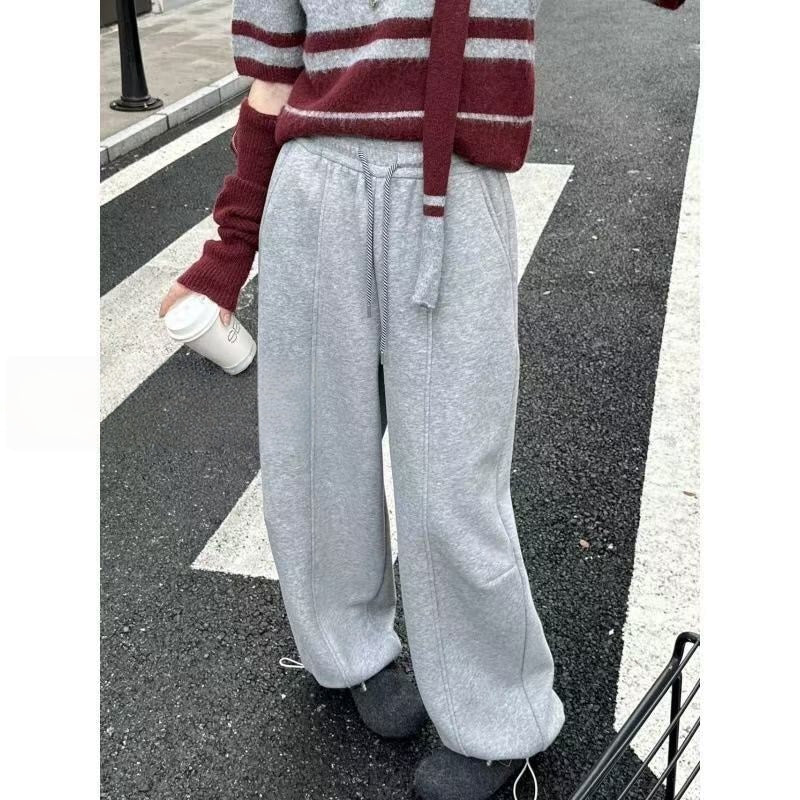 T588-631 -Casual loose wide leg pants-1688YF